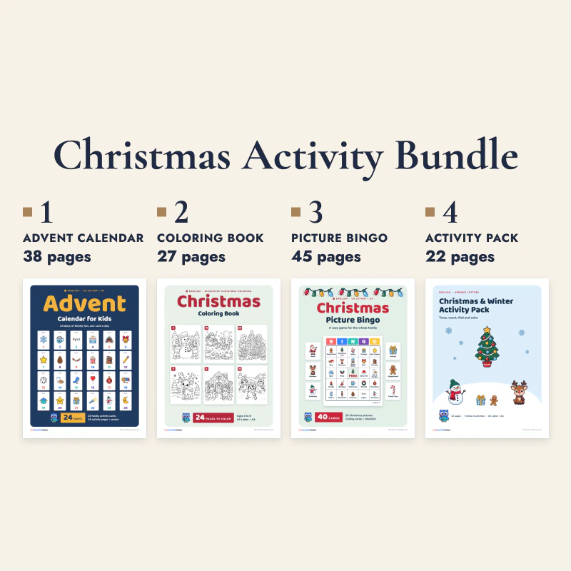 Christmas Activity Bundle, cover image