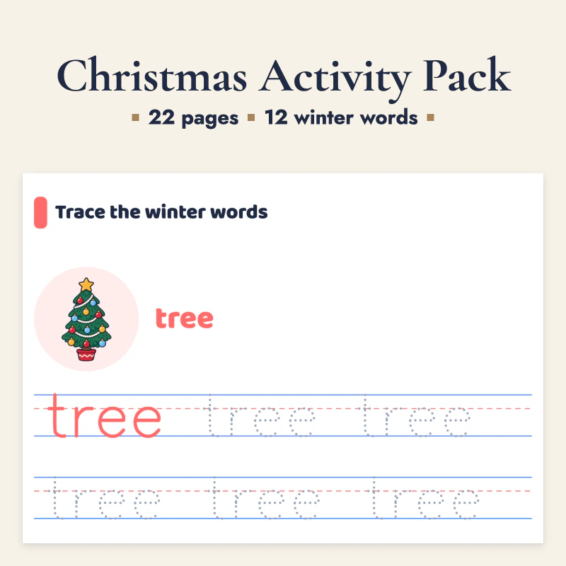 Christmas Activity Pack, cover image