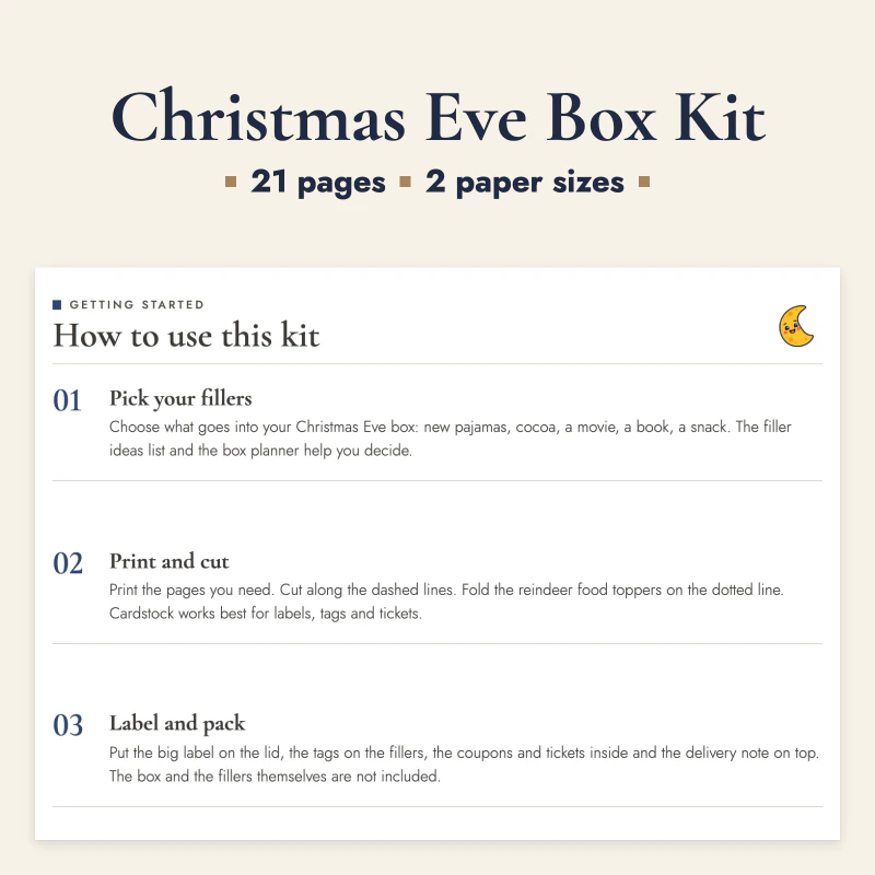 Christmas Eve Box Kit, cover image