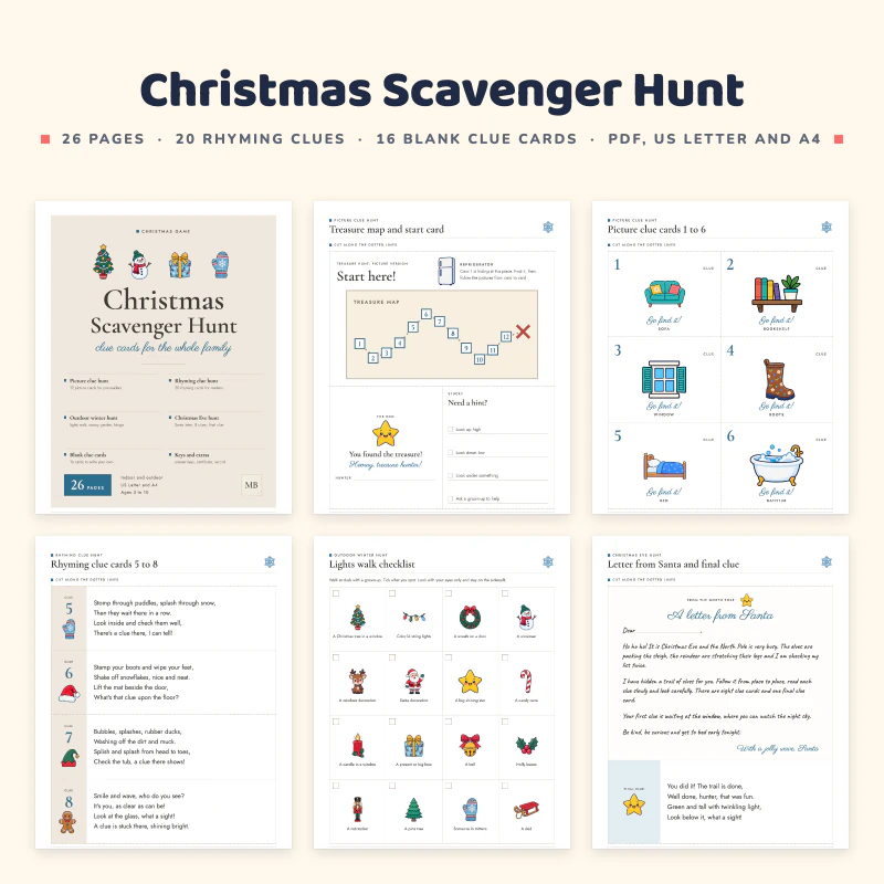 Christmas Scavenger Hunt, cover image