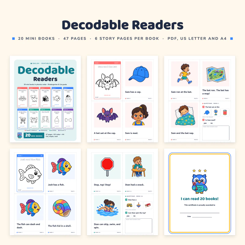 Decodable Readers, cover image
