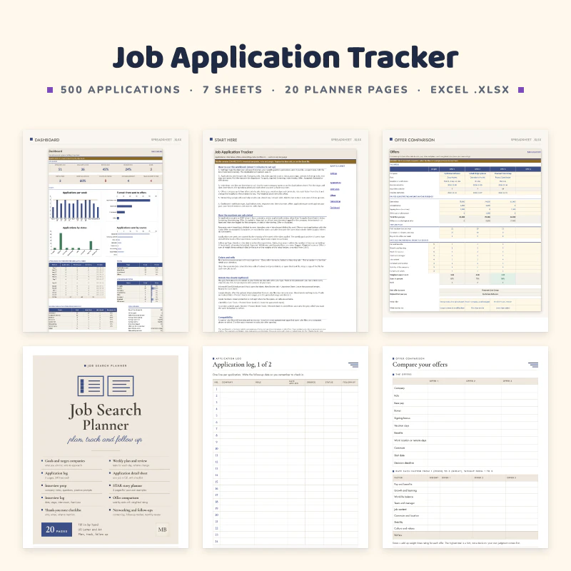 Job Application Tracker, cover image