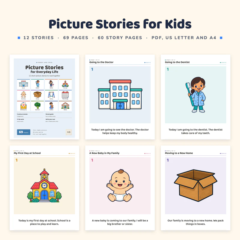 Picture Stories for Kids, cover image