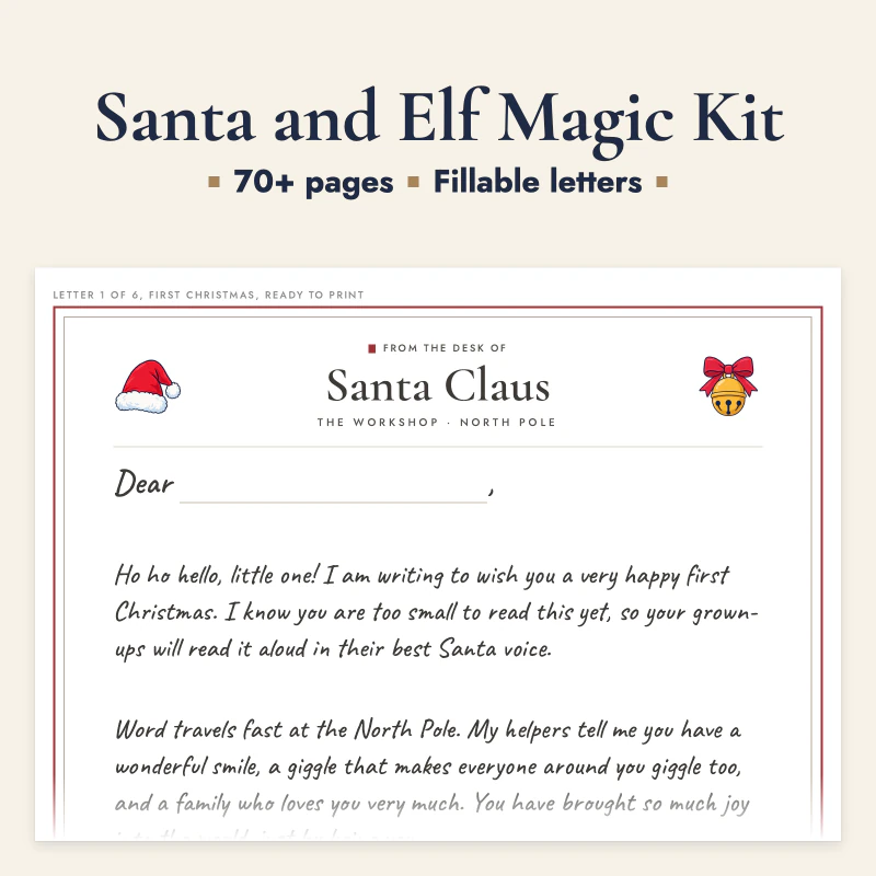 Santa and Elf Magic Kit, cover image